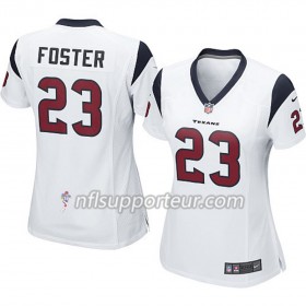 Maillot Femme Houston Texans Arian Foster 23 Nike Blanc 